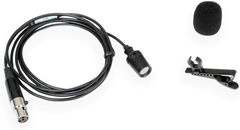 [Australia - AusPower] - Shure CVL-B/C-TQG Centraverse Clip-On Lavalier Condenser Microphone Original Version 