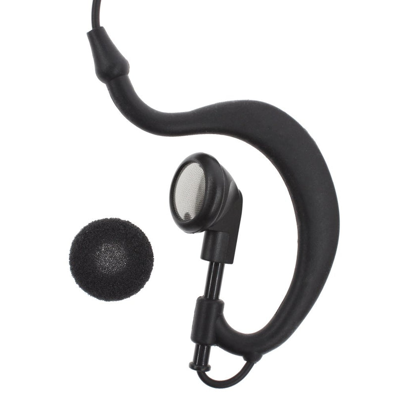 [Australia - AusPower] - AOER G-Shape Clip Ear/Ear Hook Headset/Earpiece with mic for Motorola Radios APX6000 DP3600 XiRP8268 XPR6380 XPR7550 DP4600 Multi-pin 