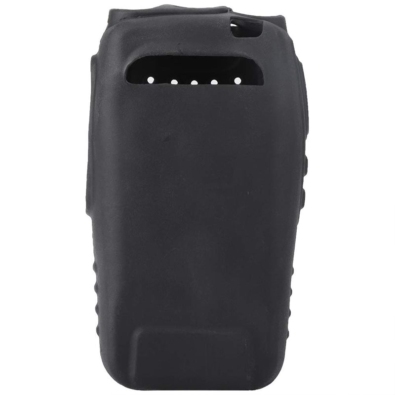 [Australia - AusPower] - Walkie Talkie Protection Cover Silicone Two-Way Radio Rubber Shell for BF-888S/Black 