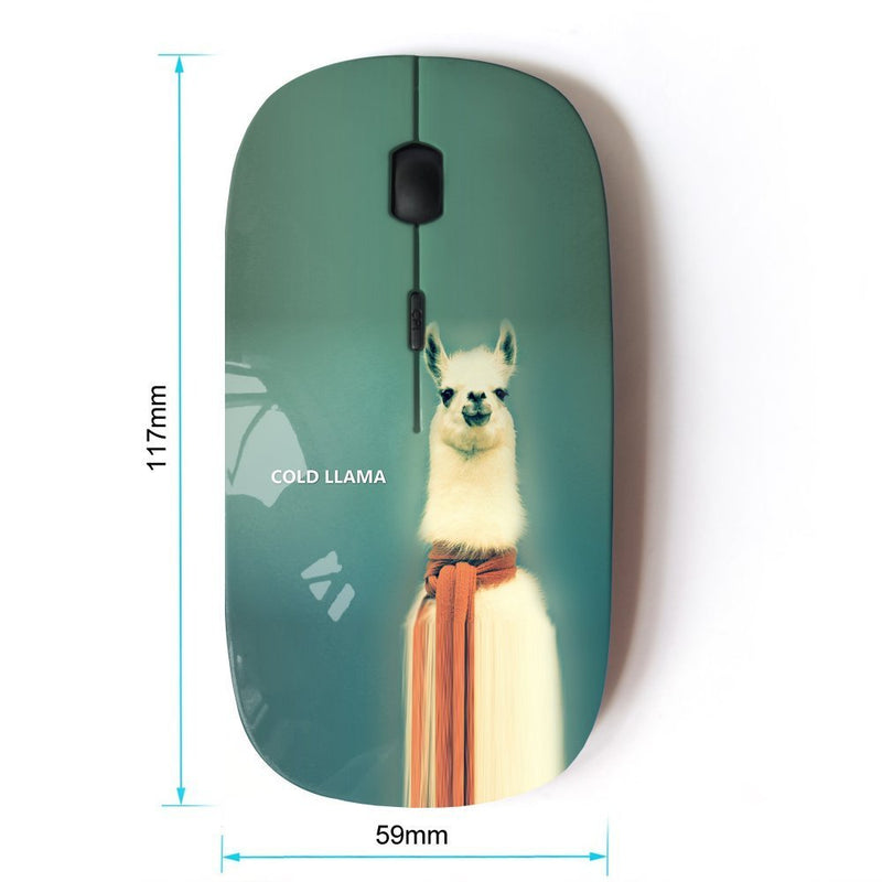 [Australia - AusPower] - KOOLmouse [ Optical 2.4G Wireless Mouse ] [ Cold Llama - Funny ] 