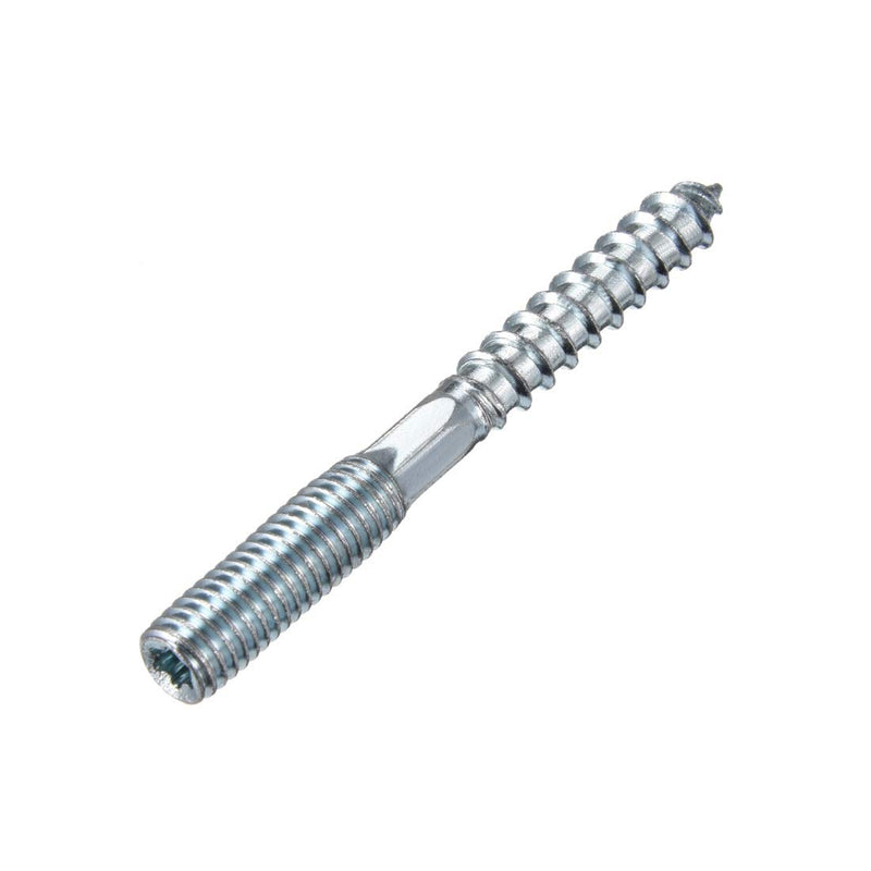 [Australia - AusPower] - uxcell M8 Hanger Bolts Length 2-3/4"(70mm) Double Headed Bolts Self-Tapping Screw 8mm Wood Joint Furniture Legs 8pcs 