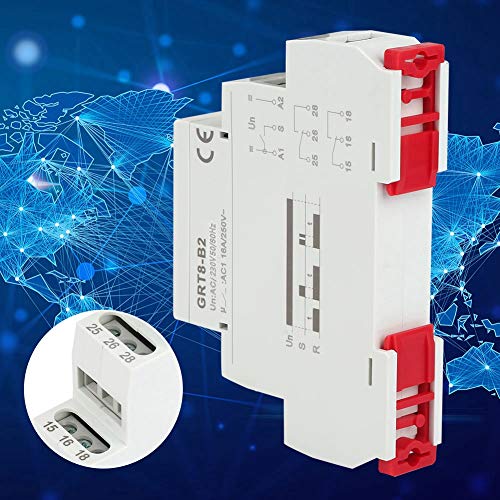 [Australia - AusPower] - Mini Time Relay, Single-Function Mini Time Delay Relay GRT8-B2 AC/DC 12V~240V 