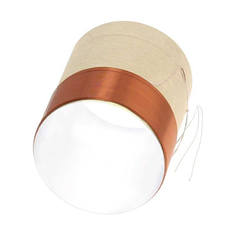 [Australia - AusPower] - Fielect 25.5mm 1" Woofer Voice Coil 2 Layers Round Copper Wire for Bass Speaker Audio Repair 2Pcs 1" x 1.26" 2 Layer 