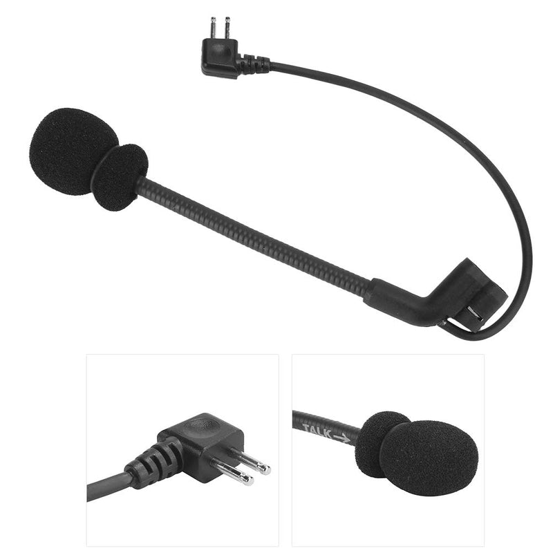 [Australia - AusPower] - Hozee Long Service Life Black Black Z Tactics Microphone, Tactics Microphone, Clear Sound Plug and Play for Comtac Comtac Iii Comtac Ii Armorwerx 