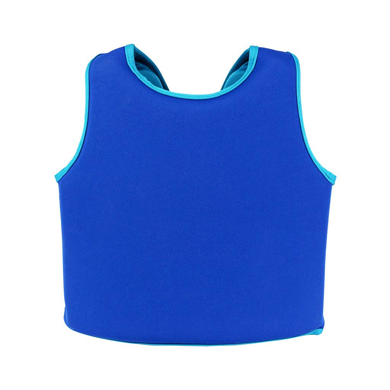 [Australia - AusPower] - Vine Swim Vest Learn-to-Swim Floatation Jackets Training Vest for Kids (2-4 Years) 2-4 Years (Pack of 1) Blue 