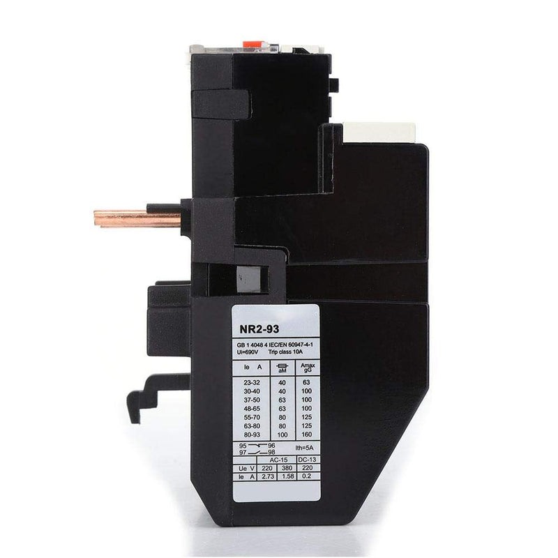 [Australia - AusPower] - NR2-93 Thermal Overload Electric Overload Relay Motor Protection Thermal Overload 50-60hz (37-50A) 