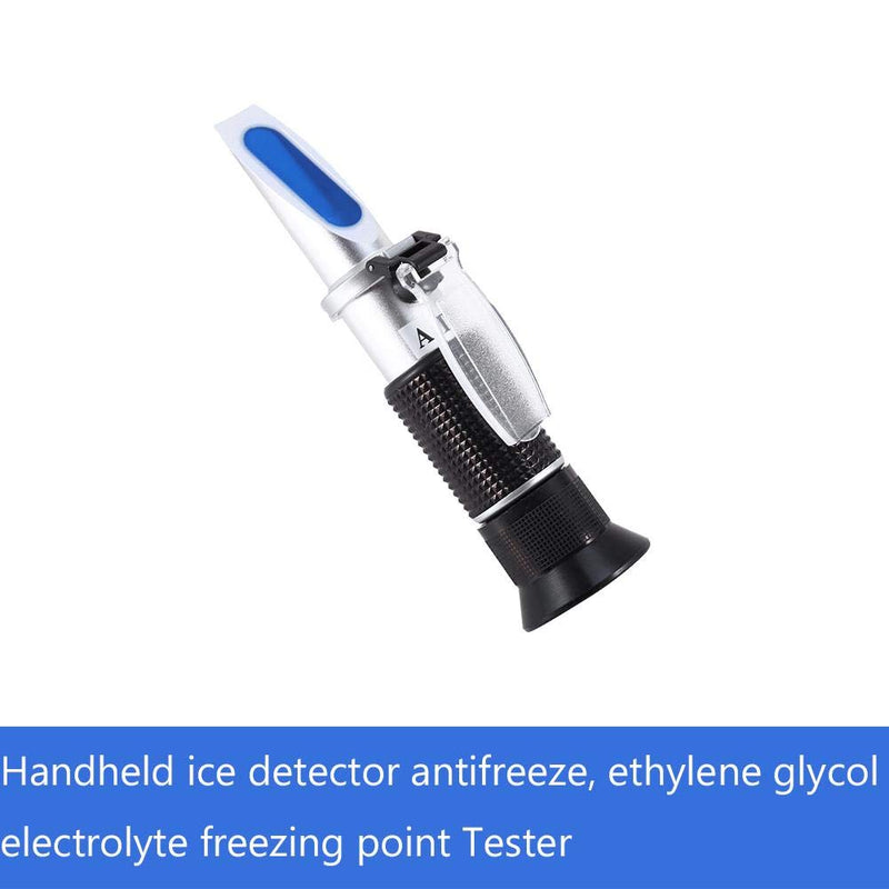 [Australia - AusPower] - Antifreeze Refractometer, Glycol Refractometer Car Battery Acid Engine Coolant Tester Tool with ATC for Automobile Checking 