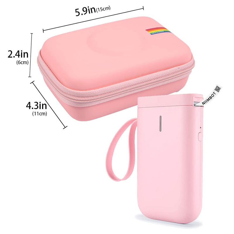[Australia - AusPower] - Leayjeen Carrying Case Compatible with NIIMBOT 2021 D11 Portable Wireless Mini Bluetooth Label Printer(Case Only) 