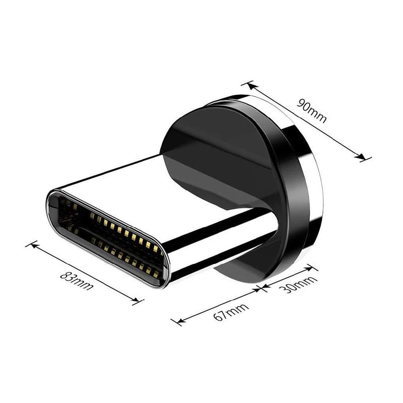 [Australia - AusPower] - Magnetic Charging Series (Type-c Tips)/10pc,Magnetic Type-C Tips,Just Charger Tips Without USB Cable&Non-Data 