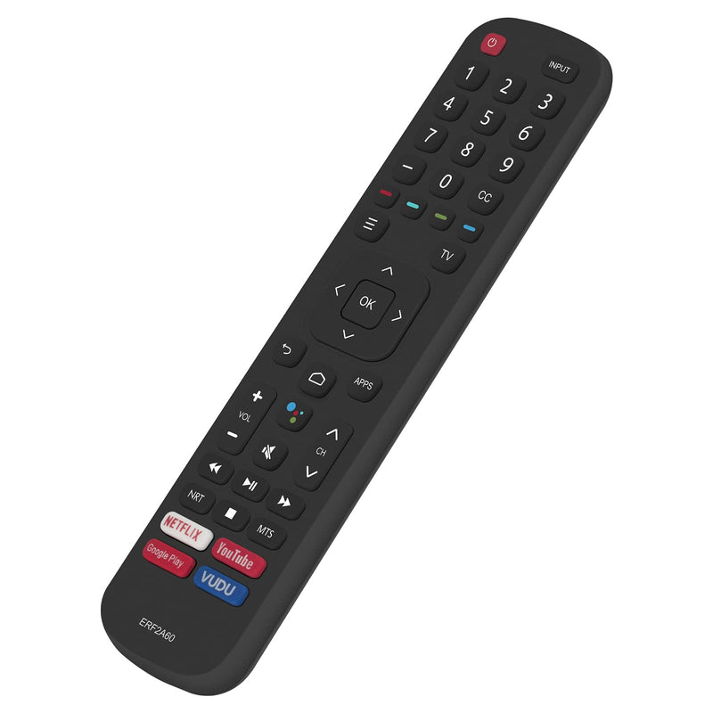 [Australia - AusPower] - PERFASCIN ERF2A60 Infrared Replacement Remote Control Compatible with Hisense Smart 4K TV 65H9F 55H8F 65H8F 50H8F 43H6570F 50H6570F 65H6570 55H9020F 55H9030F 55H9040F 55H9050F 55H9070F 55H6570F 