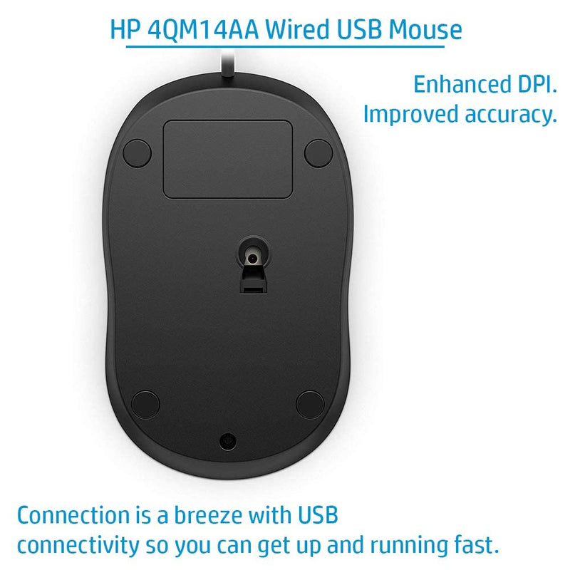[Australia - AusPower] - HP 1000 Wired Mouse (4QM14AA) 