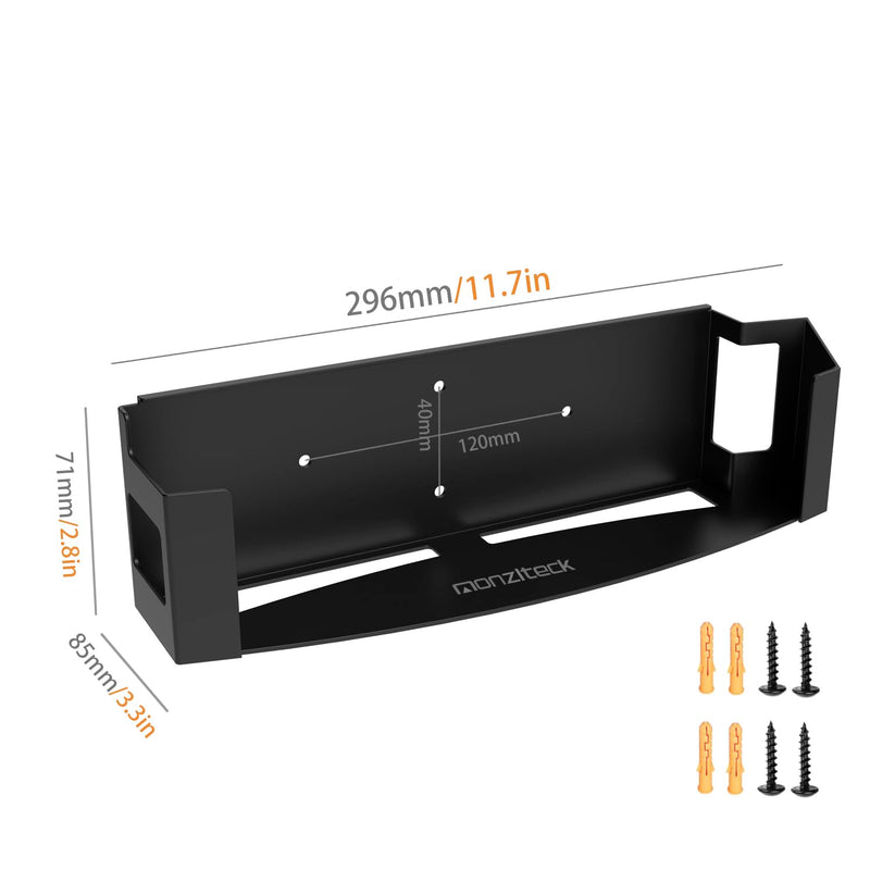 [Australia - AusPower] - Monzlteck Wall Mount for PS3 Slim,Steel Mount Wall Holder Bracket for Playstation 3(CECH 2000-2500),Space Saving,wp3-s 