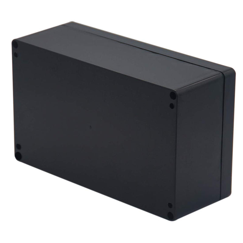 [Australia - AusPower] - Otdorpatio Project Box ABS Plastic Black Electrical Boxes IP65 Waterproof DIY Electronic Junction Box Power Enclosure 7.87 x4.72 x2.95 inch (200x120x75 mm) 7.87"x4.72"x2.95" 