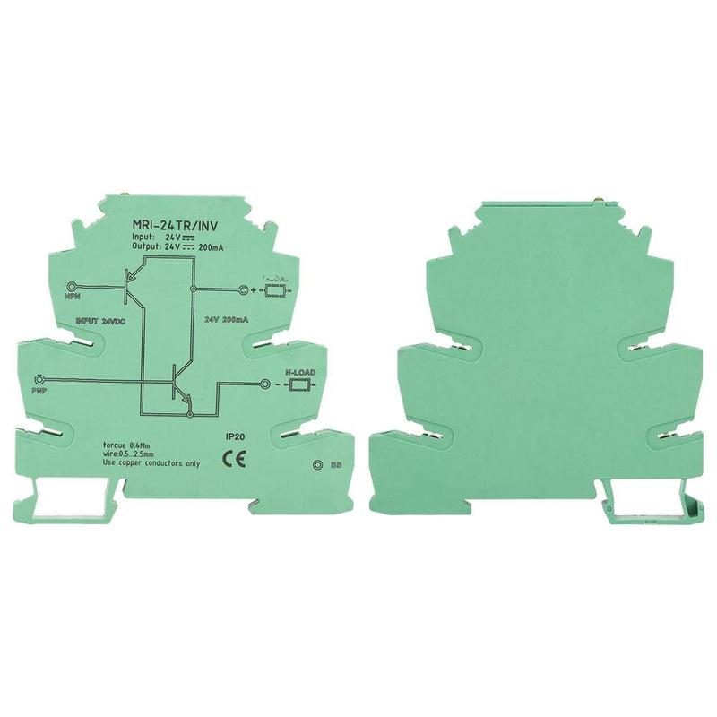 [Australia - AusPower] - Signal Converter, NPN PNP Signal Converter, MRI-24TR/INV PLC Sensor Polar IO Level Conversion Module 