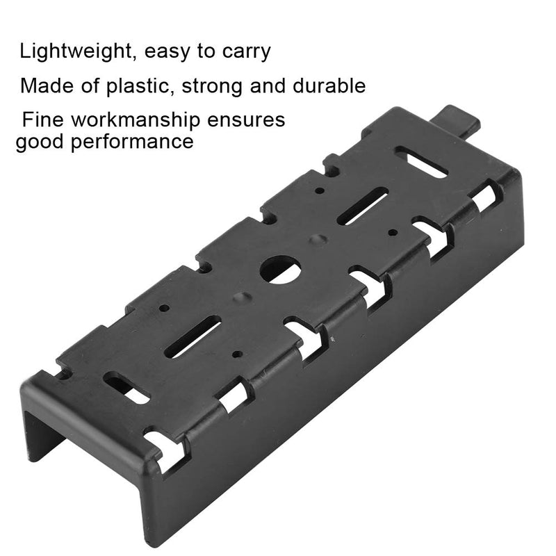 [Australia - AusPower] - fo sa FT8900 Walkie Talkie Plastic Panel Bracket, Rigid Plastic Panel Mount Black Car Frame Bracket, Mobile Two Way Radio Walkie Talkie Plastic Panel Fit for FT-8800/FT-8800R/FT-8900 