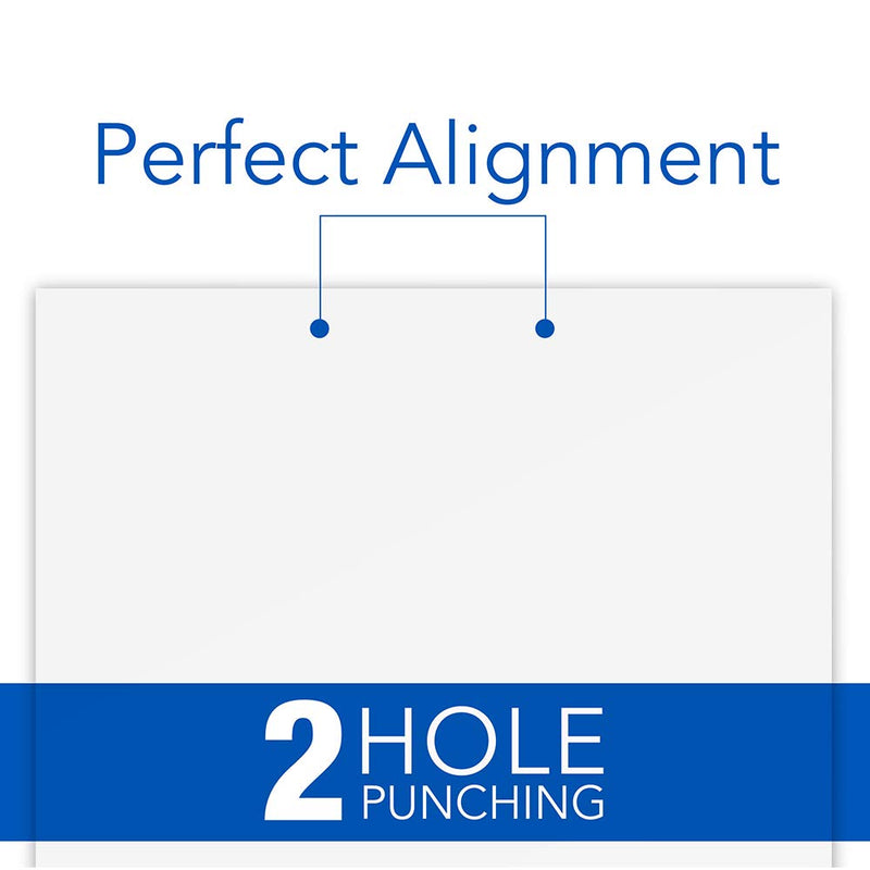 [Australia - AusPower] - Swingline 2 Hole Punch, Comfort Handle Two Hole Puncher, 28 Sheet Punch Capacity, 50% Easier, Black (74050) 