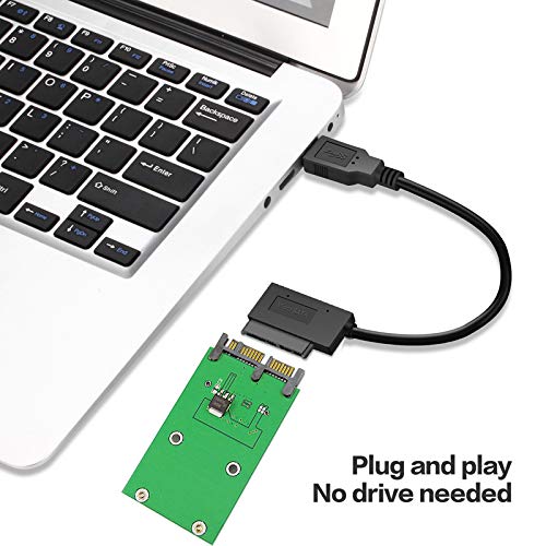 [Australia - AusPower] - Xiwai USB 3.0 to mSATA 50Pin SSD & 1.8" Micro SATA 7+9 16pin Adapter Add on Cards PCBA 