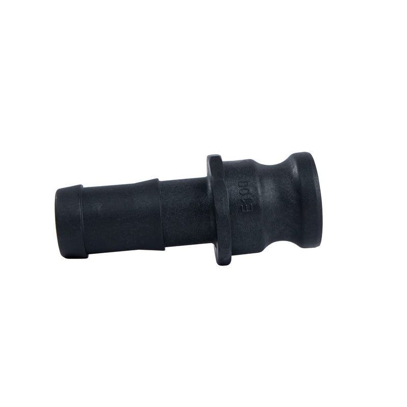 [Australia - AusPower] - Quafwia 2 pcs Polypropylene Cam lock Fittings (1" Part E) Cam and Groove Hose Fitting, Male Adapter x Hose Shank, suction hose camlock fittings (1") 1 Inch 