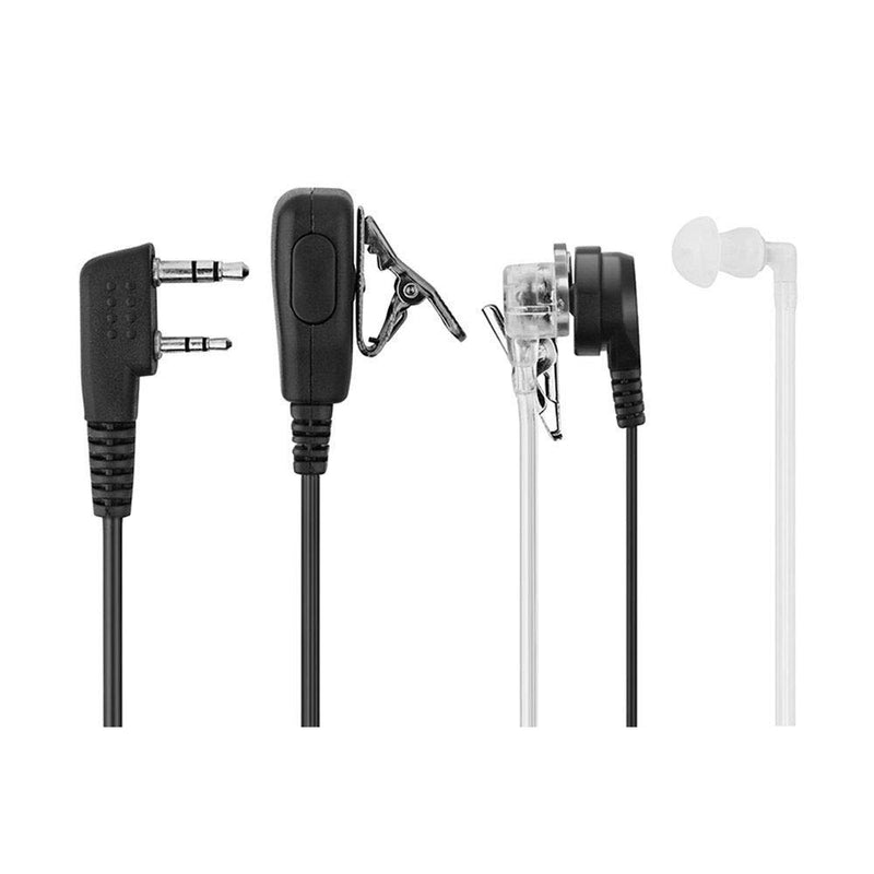 [Australia - AusPower] - Baofeng Air Acoustic Tube Earpiece Throat Mic Air Tube Earpiece Headset for Baofeng UV5R BF-888s 