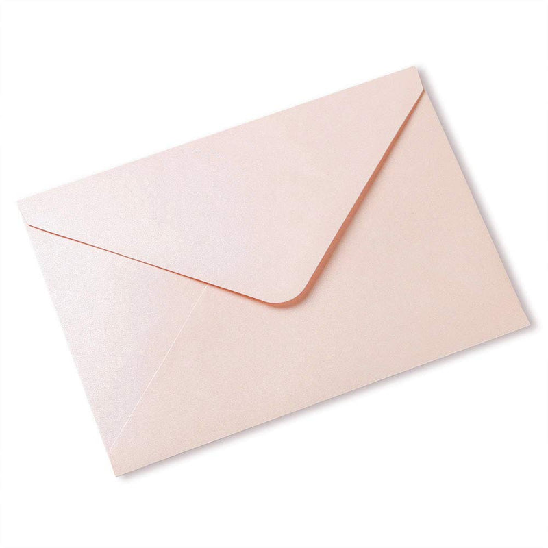 [Australia - AusPower] - PONATIA 50 Pieces/Lot 5.35 x 7.7 inches, Perfect for 5''x7'' Weddings, Invitation Cards,Graduation Invite (Blush Pink) Blush Pink 