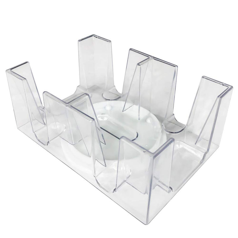 [Australia - AusPower] - Yuanhe 6 Deck Revolving Rotating Canasta Playing Card Tray 