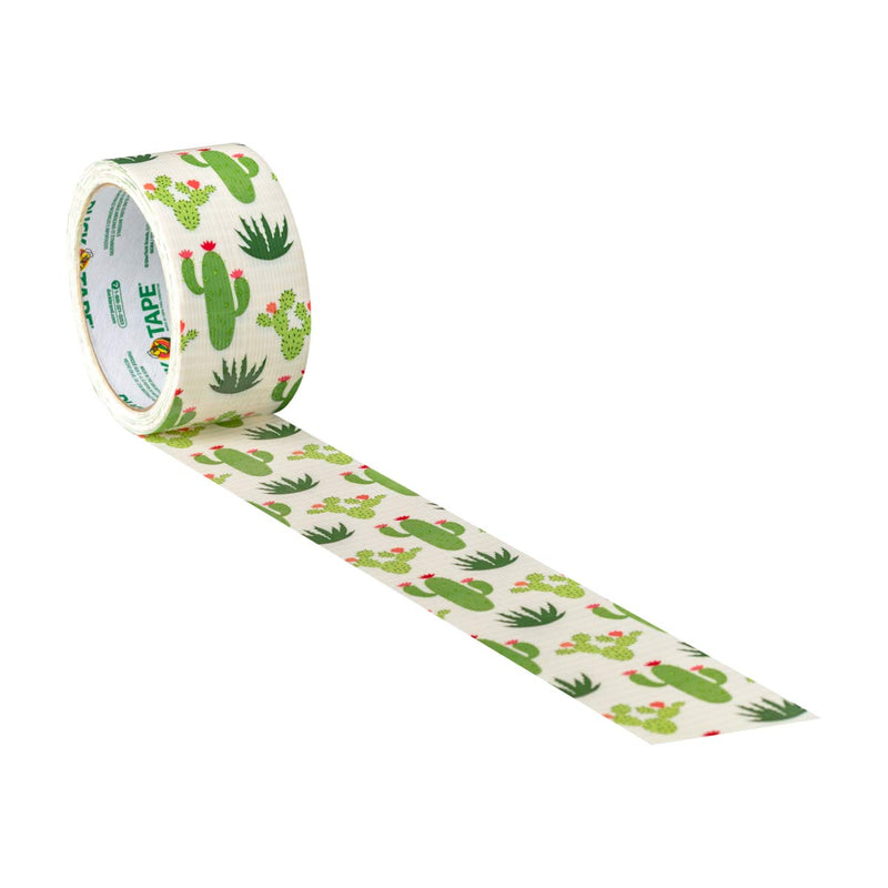 [Australia - AusPower] - Duck Brand 241789 Printed Duct Tape Single Roll, 1.88 Inches x 10 Yards, Cacti 