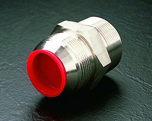 [Australia - AusPower] - Caplugs 99394350 Plastic Tapered Cap and Plug. T-1084, PE-LD, Cap OD 5.11" Plug ID 5.36", Red (Pack of 10) 