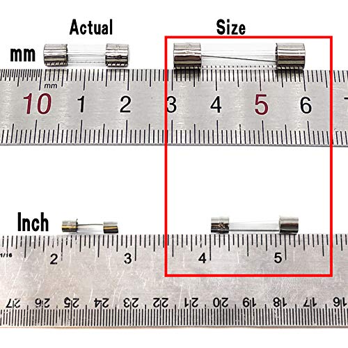 [Australia - AusPower] - 10 pcs F15AL250V 6 X 30mm 15A Fast-Blow Fuse 250V Glass Fuse Fast-Acting Fuse 