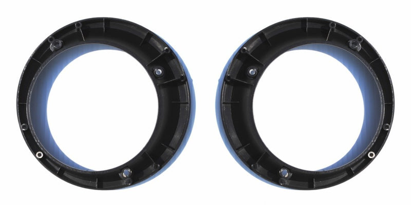 [Australia - AusPower] - Custom Install Parts 5.25-6.5" Speaker Adapter Fits Harley Davidson Ultra & Roadglide Street Electra Enclosure Trim Mount Bezel 