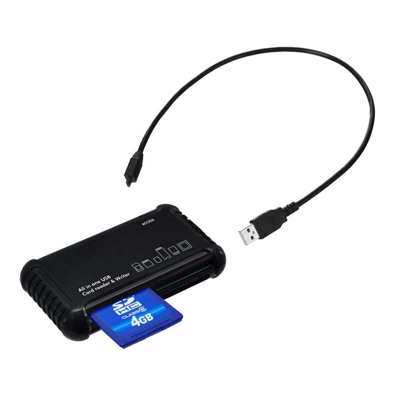 [Australia - AusPower] - High Speed All-in-1 Memory Card Reader/Writer for SD/SDHC, Micro SD, CF, XD, MS/Pro & Duo Cards 
