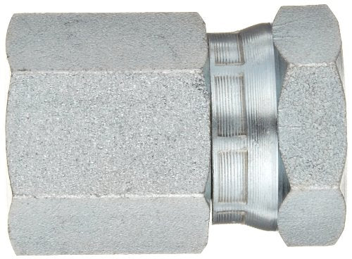 [Australia - AusPower] - Dixon 1405-12-12 Zinc Plated Steel Hydraulic Fitting, Swivel Nut, 3/4"-14 NPTF Female x 3/4"-14 NPSM Female 
