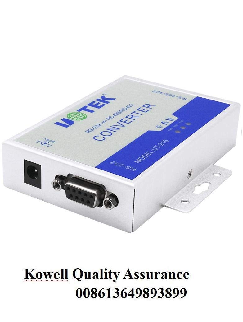 [Australia - AusPower] - UTEK UT-216 RS232 to RS485/422 Active Vonverter(External-Powered, RS-232 to RS-485/422, Wall-Mounted, 600w Surging protetion) 