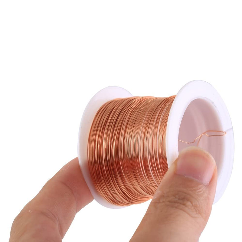 [Australia - AusPower] - 20m Enameled Copper Wire, Magnet Wire 0.3mm Diameter Magnetic Coil Winding for Transformers Inductance Generators Motors 