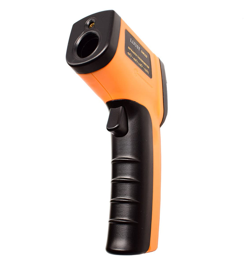 [Australia - AusPower] - LIJUST Infrared Thermometer Temperature Gun, Digital Thermometer Non-Contact Laser Infrared Ir Thermometer Gun(Not for Human) -58℉～752℉(-50℃～400℃) - Kitchen Cooking Gun, Freezer Oven Thermometer 