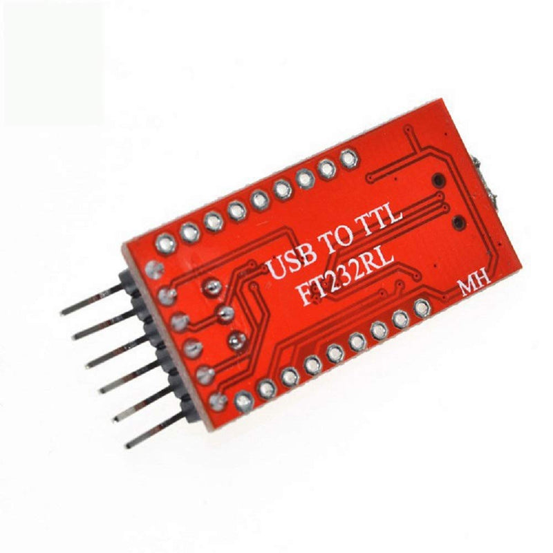 [Australia - AusPower] - Chironal 2PCS FT232R FT232RL FTDI Mini USB to TTL Serial Converter Adapter Module 5v 3.3v Breakout USB to Serial Mini USB to TTL Adapter Board for Arduino 