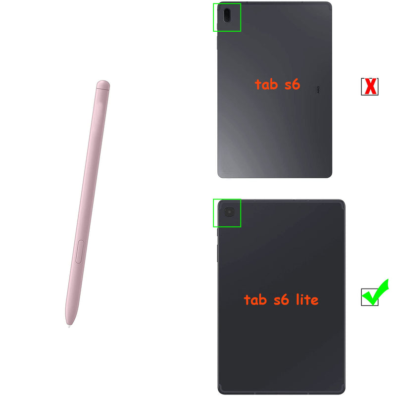 [Australia - AusPower] - Pink Tab S6 Lite Stylus Pen Replacement with Tips/Nibs for Samsung Galaxy S6 Lite Tab S6 SM-P610N,P615,P610 Stylus Touch S6 Pen 