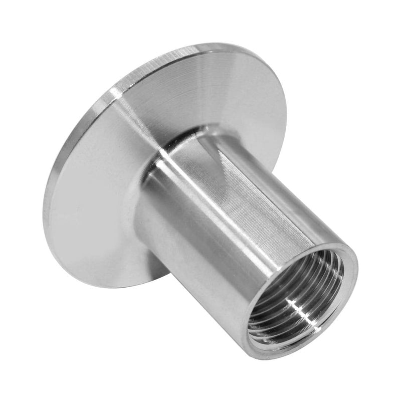 [Australia - AusPower] - Beduan 1.5" Tri Clamp to 1/2" NPT Female Stainless Steel Sanitary Fitting Home Brew Connector (Ferrule OD 50.5mm) Thread Size: 1/2" NPT 