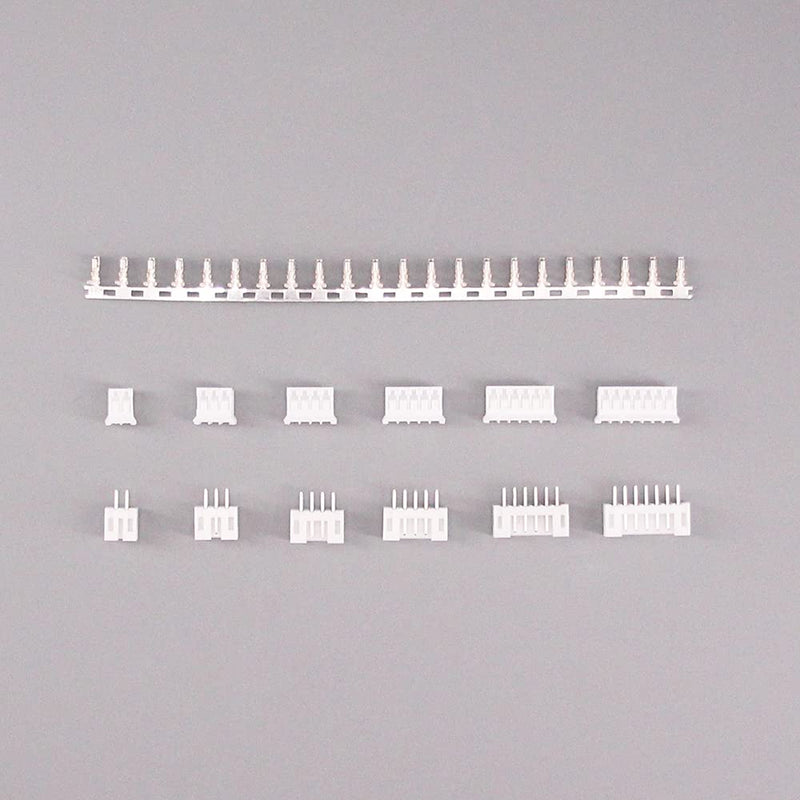 [Australia - AusPower] - RFaha 920pcs JST-PH Kit 2.0mm 2/3/4/5/6/7 Pin Female Head Plug JST Adapter Housing Connector Cable Socket Male Female Crimp DIP Kit(PH#2-7) 