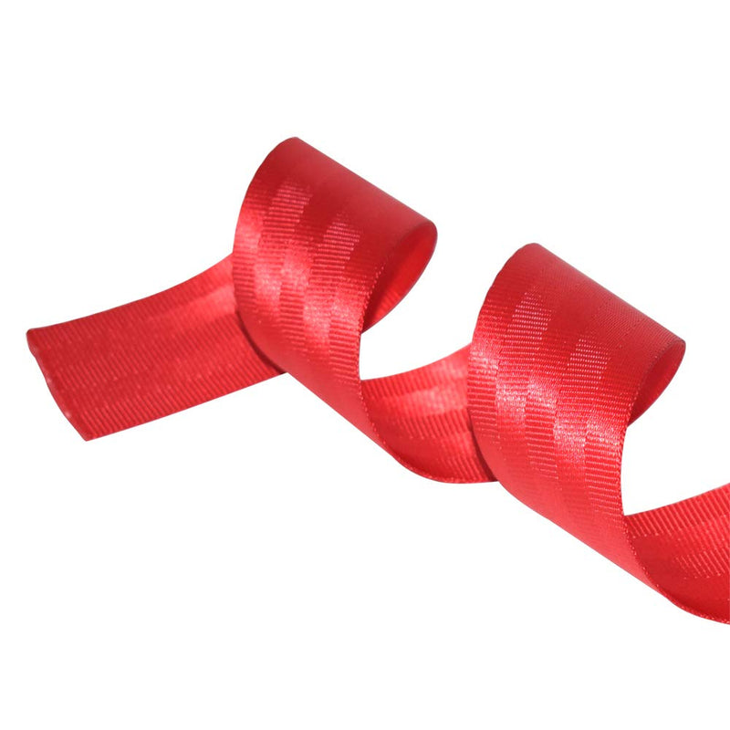 [Australia - AusPower] - 2 Inch Polypropylene Heavy Duty Webbing Strap, Come with Red Thread and Fastening Clip, 10 Yards 