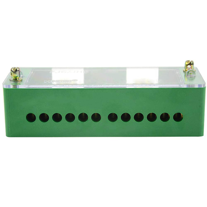 [Australia - AusPower] - WMYCONGCONG 660V 30A Single Phase 2 Inlet 12 Outlet Metering Box Junction Power Distribution Terminal Block (2 Inlet 12 Outlet) 