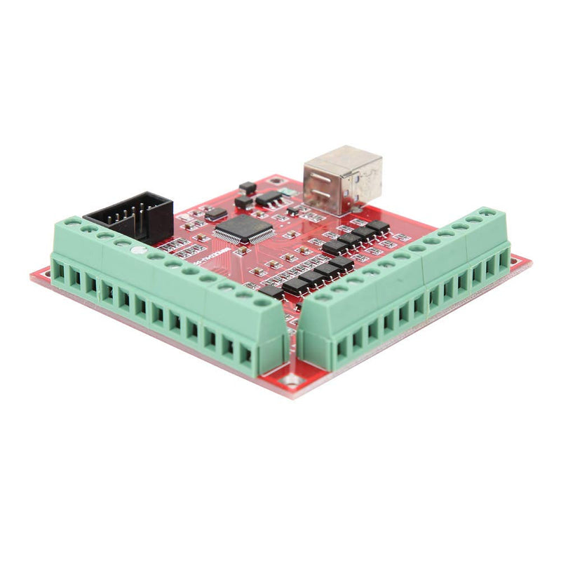 [Australia - AusPower] - CNC USB100Khz Break Out Board Support Stepper Motor Drive Servo Drive Red MACH3 