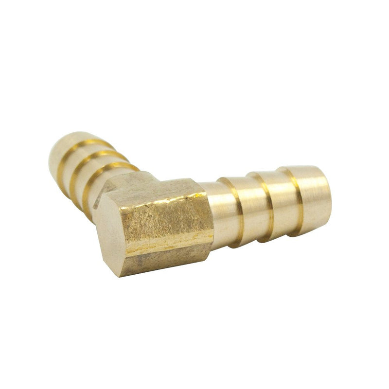 [Australia - AusPower] - Barb Elbow Fitting, 5/8" Barbed 90 Degree, Brass Hoses Fitting, 1 Pcs 122-10 