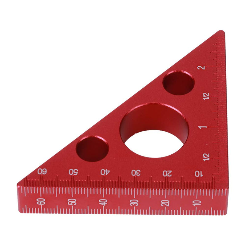 [Australia - AusPower] - Carpenter Ruler, Woodworking Tools Right Angle Ruler, Aluminum Alloy Woodworking Measuring Tool for Roofers Builders 