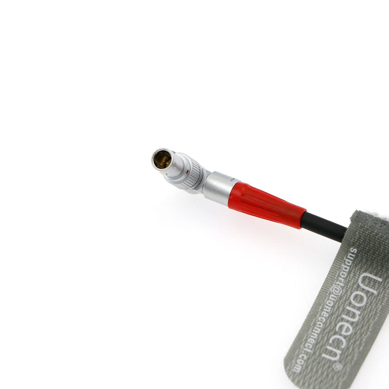 [Australia - AusPower] - Uonecn for Anton Bauer Power Cable for Zacuto Gratical Eye Viewfinder D-Tap to Rotatable Right Angle 2-Pin Male Cord 
