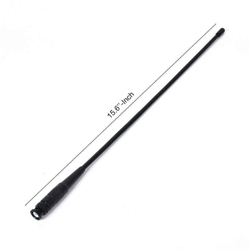 [Australia - AusPower] - VHF/UHF 2M/70CM Antenna HYS-771N BNC Handheld Radio Antenna for ICOM Radio V8 V80 V80E V82 V85 F3S HT-66 HYS-771N 15.6" VHF/UHF 1*BNC HYS-771N 