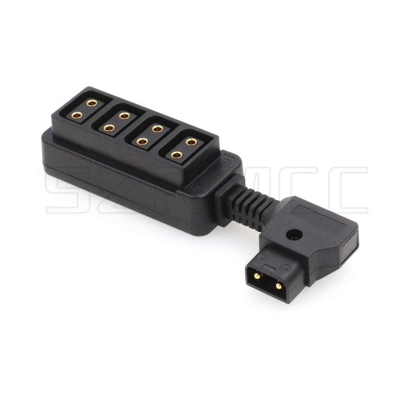 [Australia - AusPower] - SZRMCC Ultrashort D-tap Male to 4 Port P-tap Hub Splitter Power Cable for ARRI RED Cameras accesories 