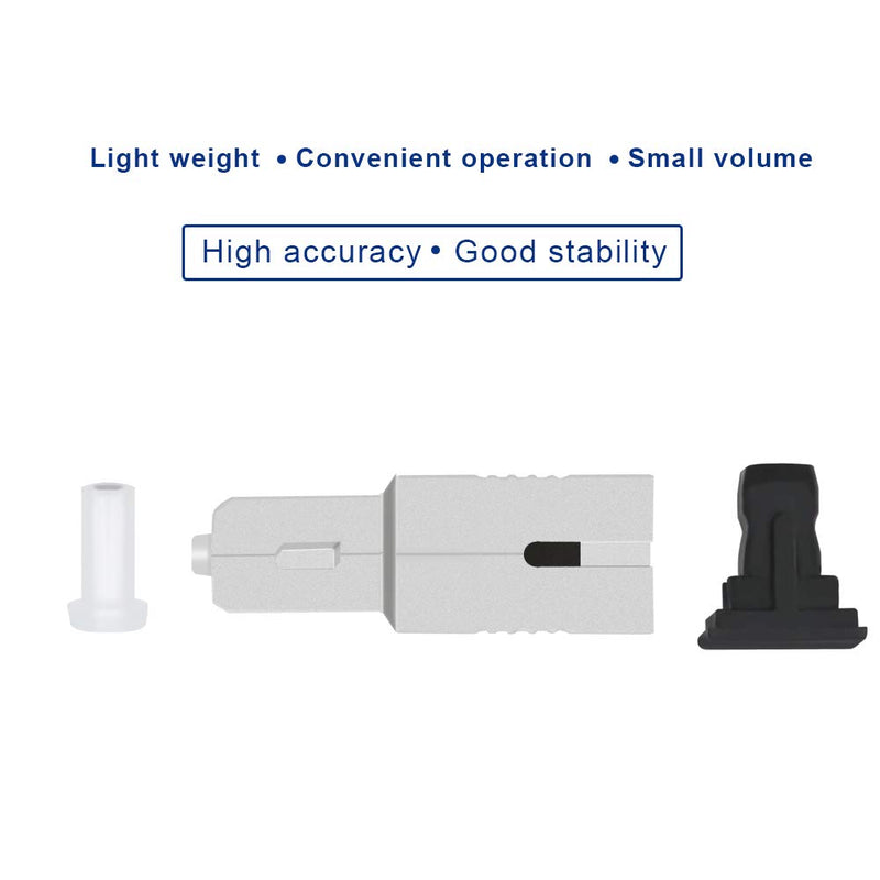 [Australia - AusPower] - FLYPROFiber 3dB 2pcs SC Attenuator, Options: 3dB, 5dB, 7dB, 10dB, SC/UPC Single Mode Fixed Fiber Optic Attenuator, SC Male-Female, 3dB-2pack 3db/SC 