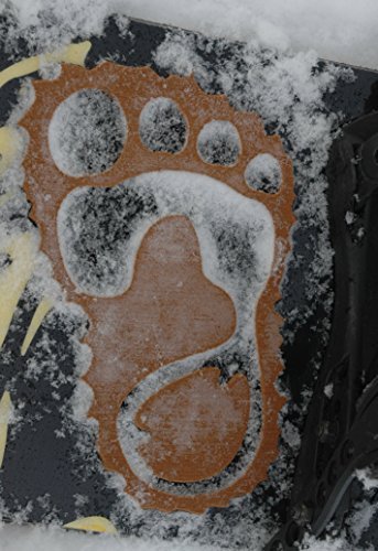 [Australia - AusPower] - ToeJamR Snowboard Stomp Pad -YETI FOOT - Brown 