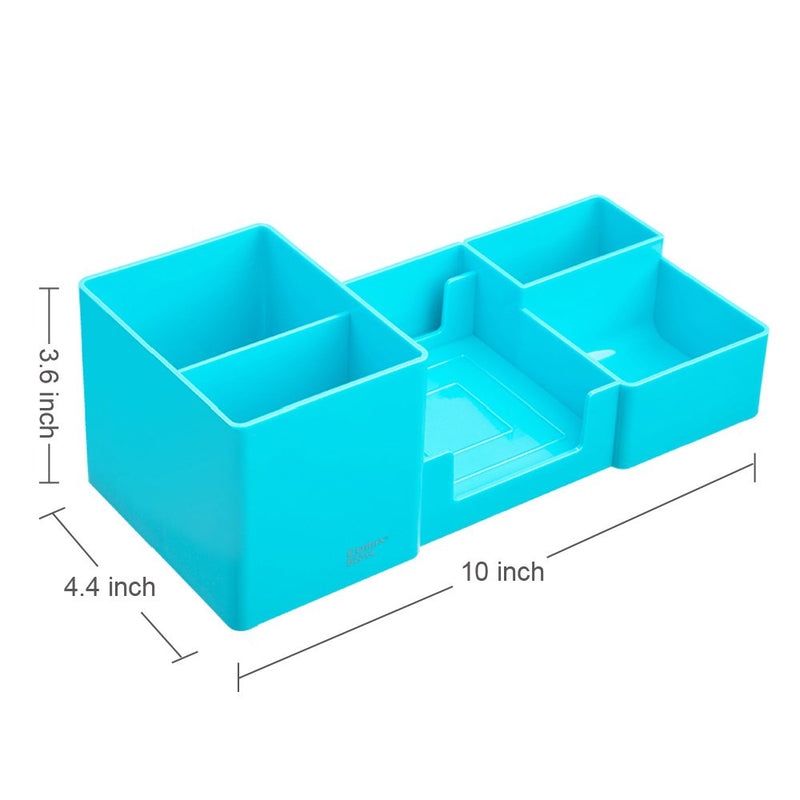 [Australia - AusPower] - Comix 6 Components Desk Organizer,Desktop Organizer,Office Organizer (B2214 Blue) 
