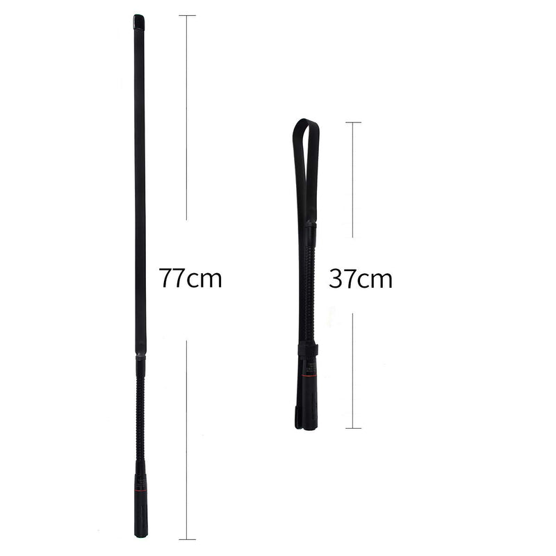 [Australia - AusPower] - TWAYRDIO Handheld CB Radio Antenna 31.1inch Foldable Tactical CB Antenna 27MHZ BNC TC-CB79G for Midland Cobra Uniden Portable CB Walkie Talkie Radio Scanner 